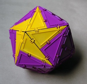 platonic solid made with geometiles